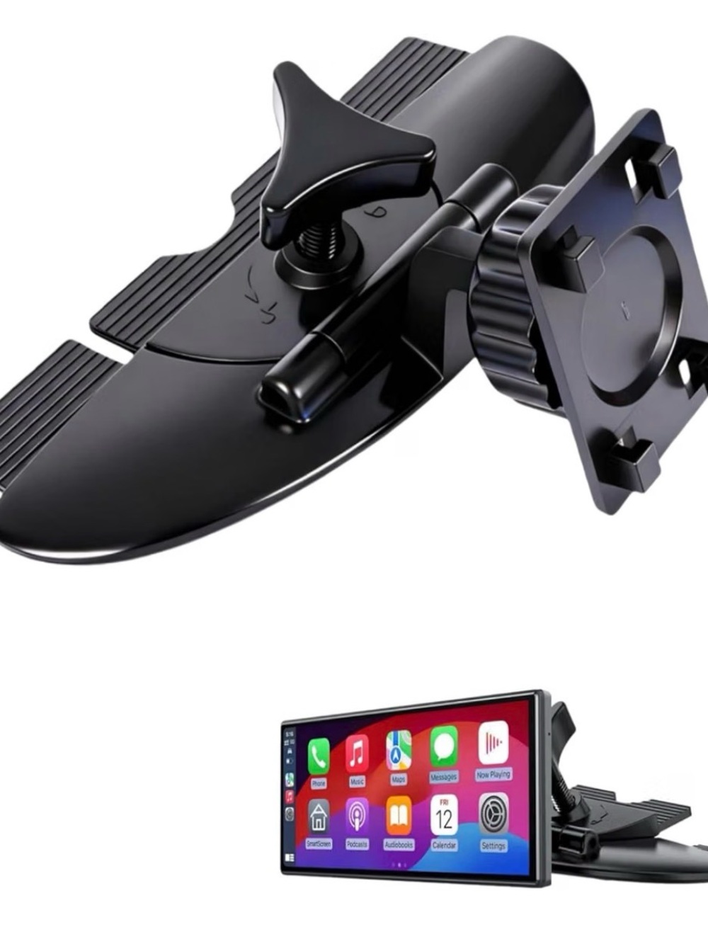 Cd mount for CarPlay